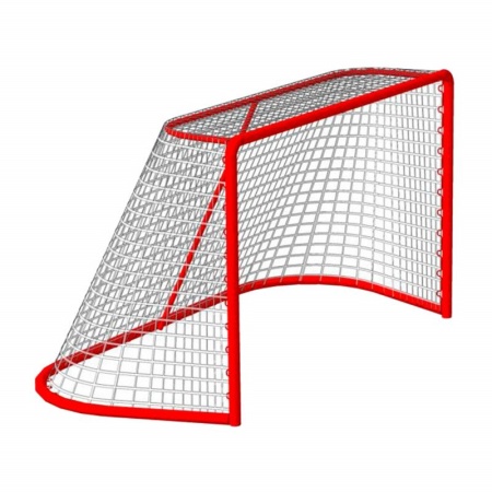 Купить Сетка хоккейная на ворота 1,22мх1,83мх0,5мх1,15м, нить 2,6 мм, безузловая в Кашире 