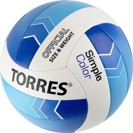 Купить Мяч волейбольный Torres Simple Color любительский р.5 в Кашире 