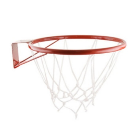 Купить Кольцо баскетбольное метал №3 (труба) с сеткой 295 мм в Кашире 